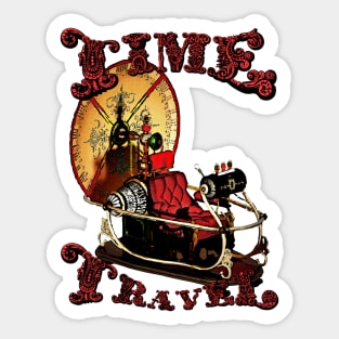 Time Travel Sticker